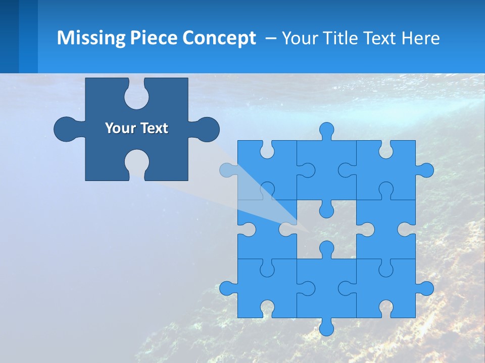 Marine Reef Scuba PowerPoint Template