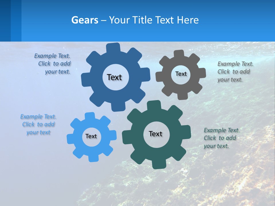 Marine Reef Scuba PowerPoint Template