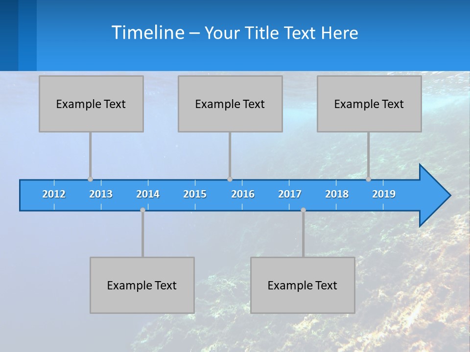 Marine Reef Scuba PowerPoint Template
