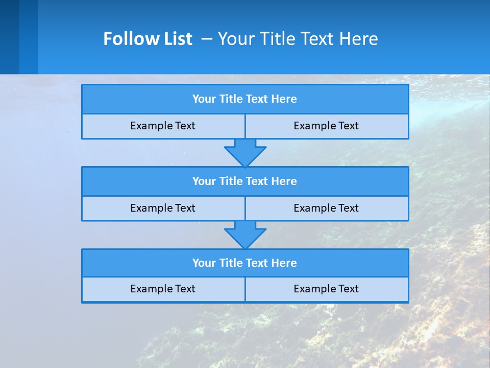 Marine Reef Scuba PowerPoint Template