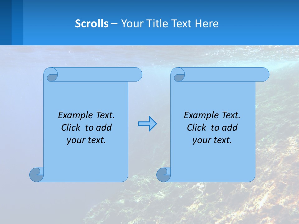 Marine Reef Scuba PowerPoint Template
