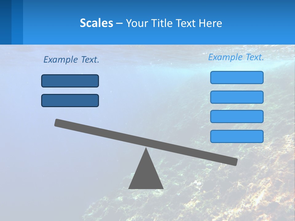 Marine Reef Scuba PowerPoint Template