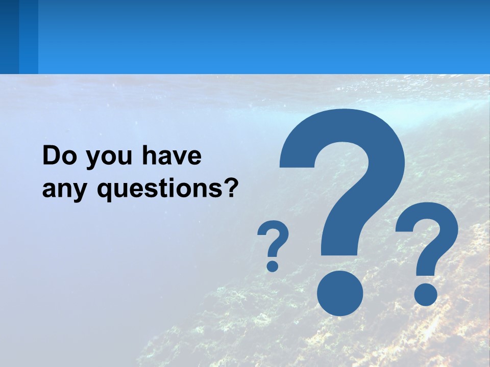 Marine Reef Scuba PowerPoint Template