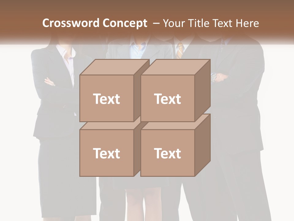 Isolate Background White PowerPoint Template