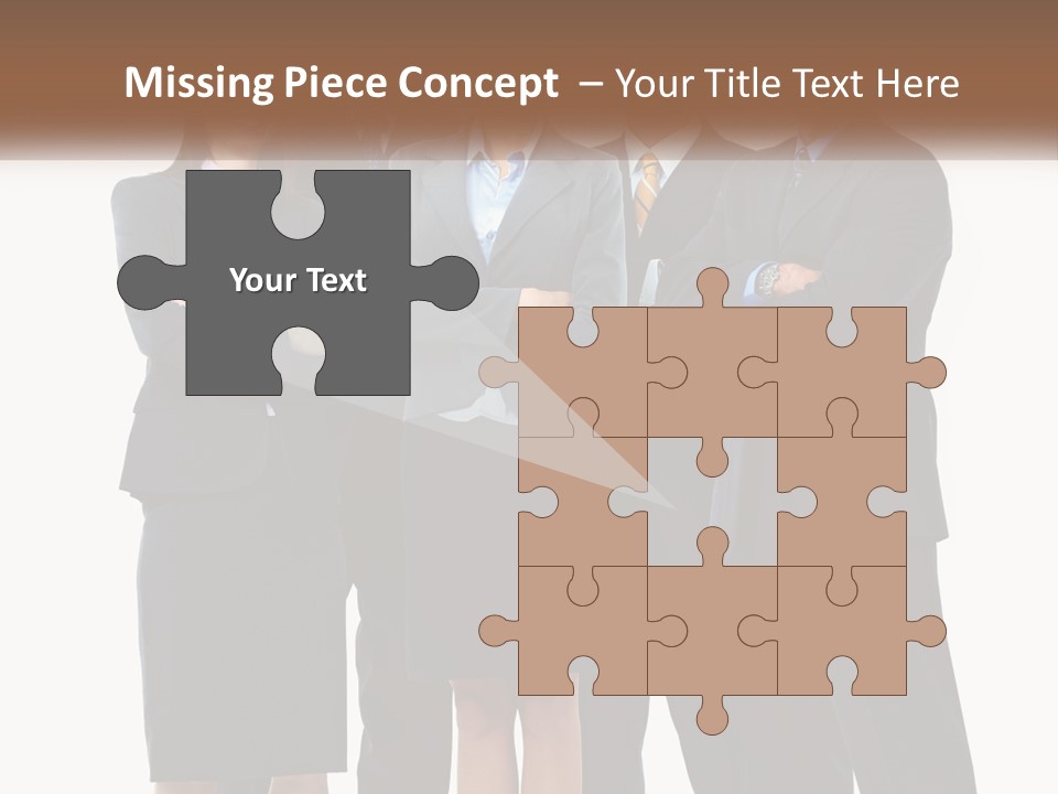 Isolate Background White PowerPoint Template