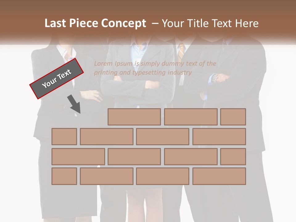 Isolate Background White PowerPoint Template