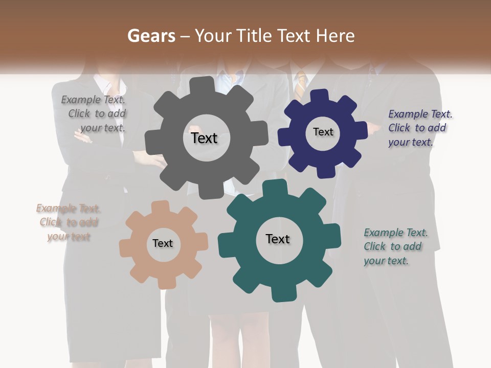 Isolate Background White PowerPoint Template