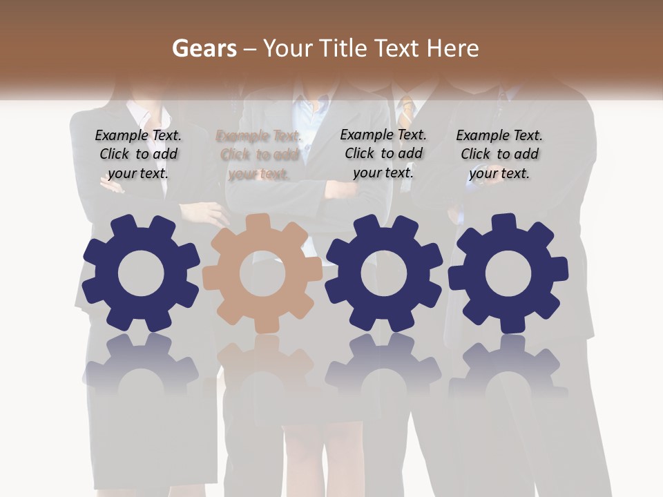 Isolate Background White PowerPoint Template