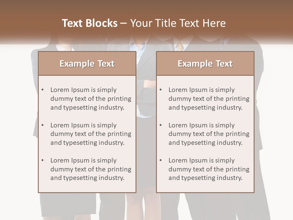 Isolate Background White PowerPoint Template