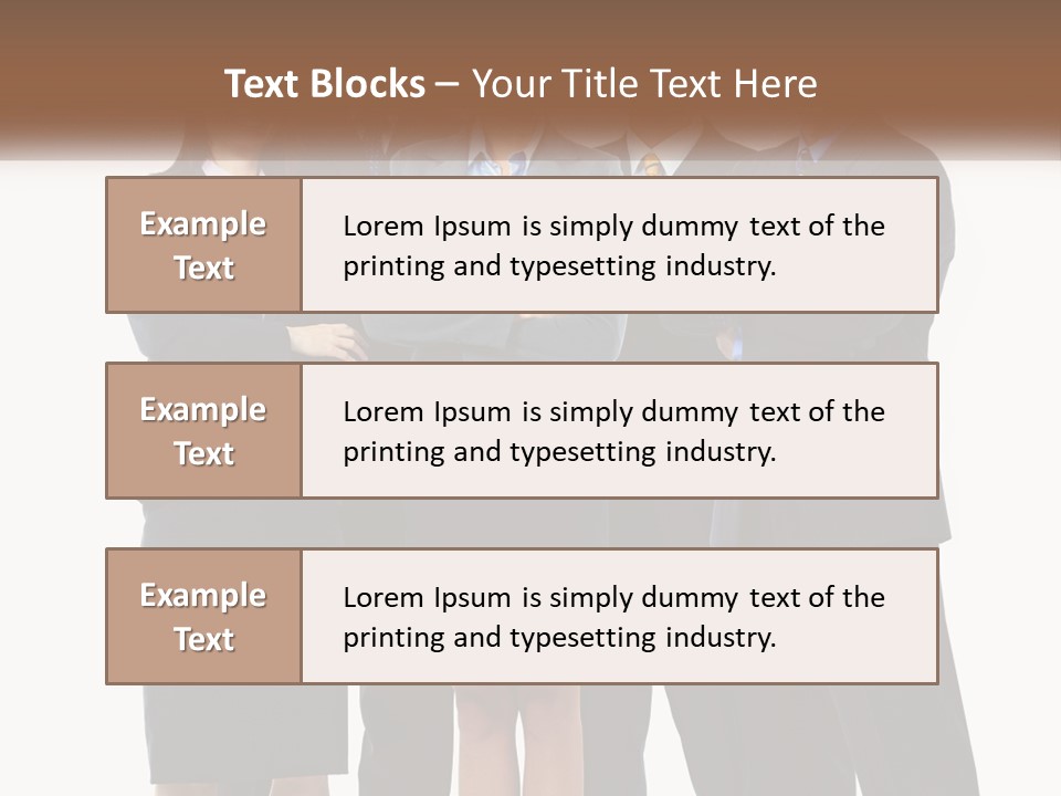 Isolate Background White PowerPoint Template