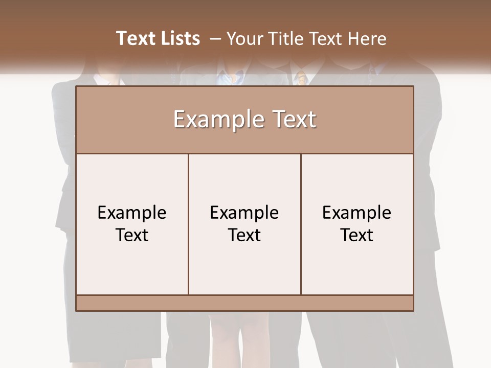 Isolate Background White PowerPoint Template