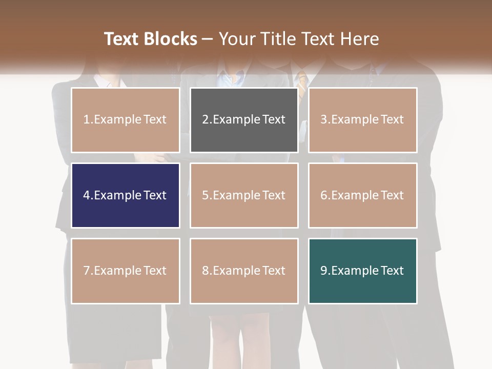 Isolate Background White PowerPoint Template