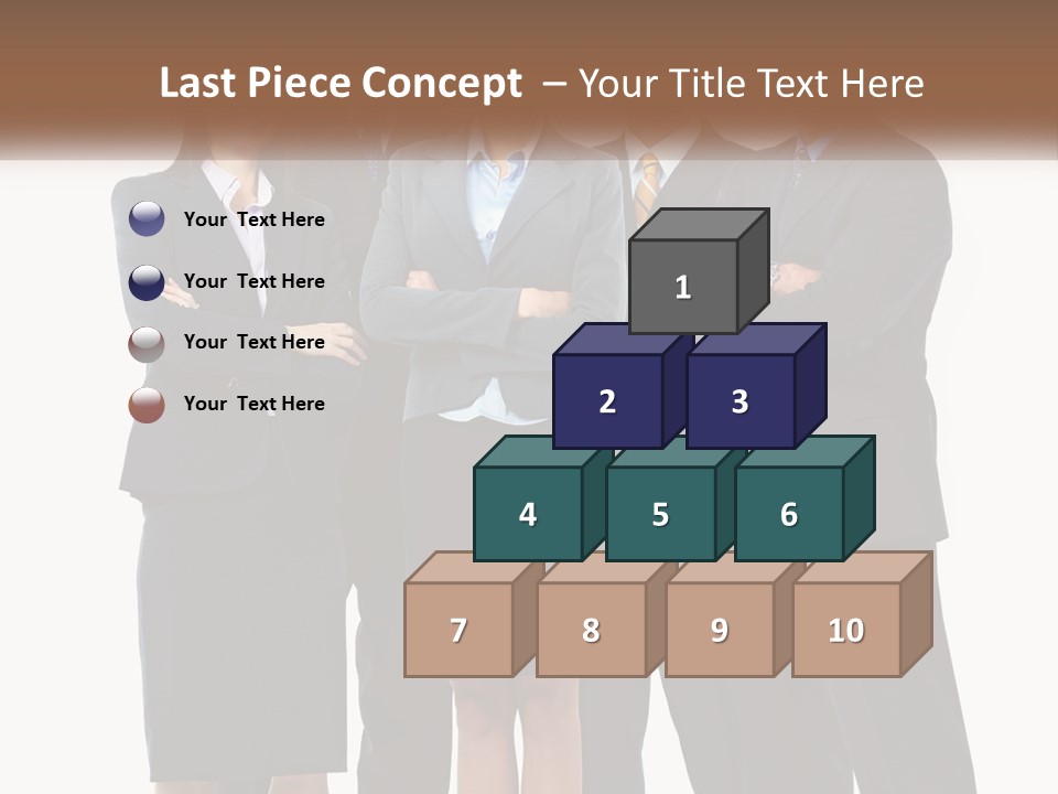 Isolate Background White PowerPoint Template