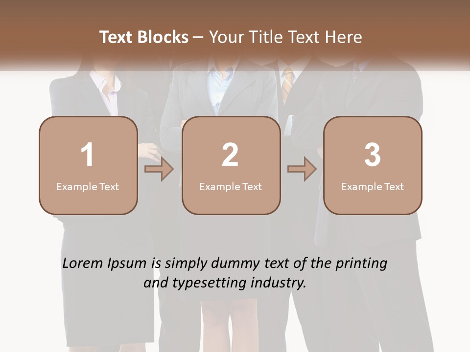 Isolate Background White PowerPoint Template