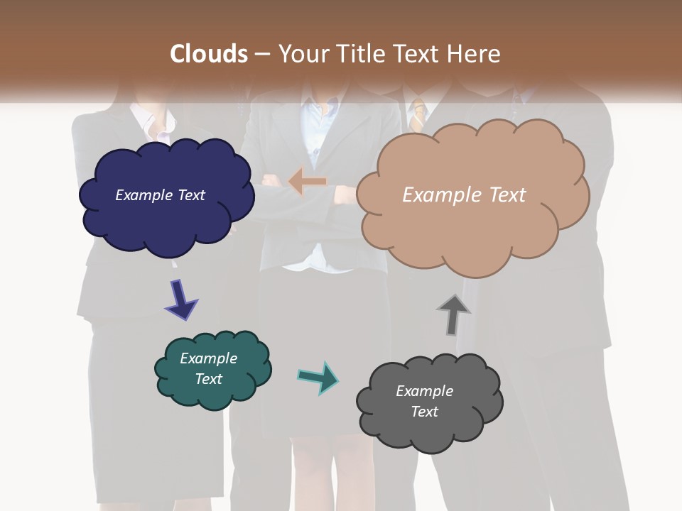 Isolate Background White PowerPoint Template