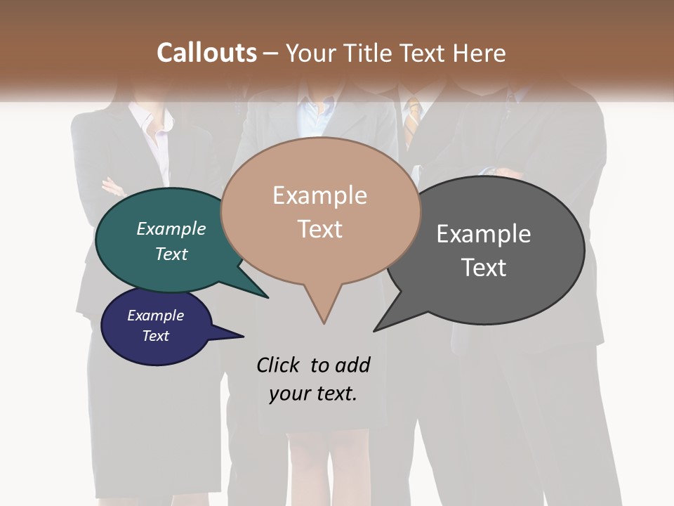 Isolate Background White PowerPoint Template