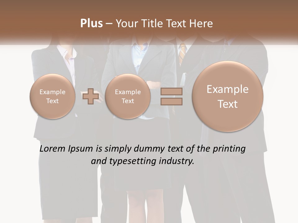 Isolate Background White PowerPoint Template