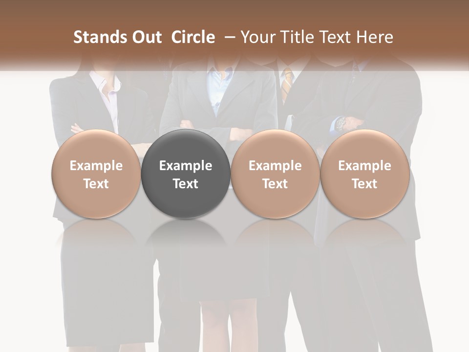 Isolate Background White PowerPoint Template