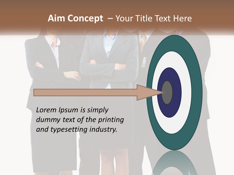 Isolate Background White PowerPoint Template