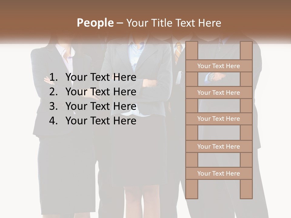 Isolate Background White PowerPoint Template