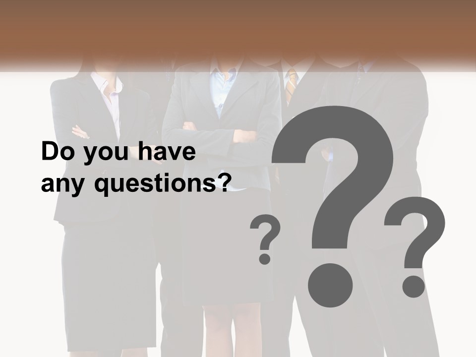 Isolate Background White PowerPoint Template