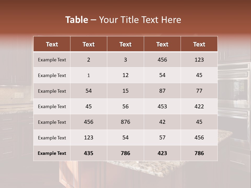 Floor Family Residence PowerPoint Template