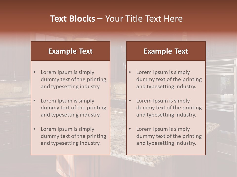 Floor Family Residence PowerPoint Template