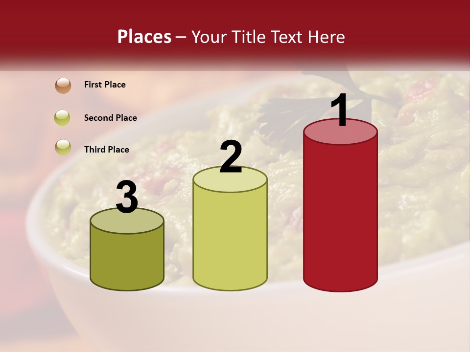 Salsa Selective Focus Horizontal PowerPoint Template