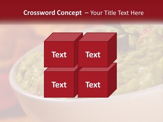 Salsa Selective Focus Horizontal PowerPoint Template