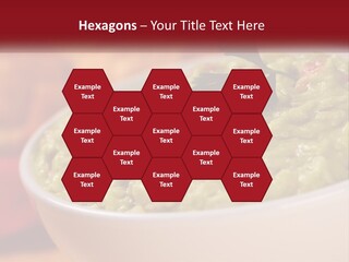 Salsa Selective Focus Horizontal PowerPoint Template