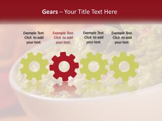 Salsa Selective Focus Horizontal PowerPoint Template