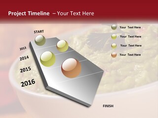 Salsa Selective Focus Horizontal PowerPoint Template