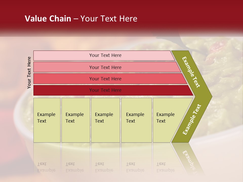 Salsa Selective Focus Horizontal PowerPoint Template