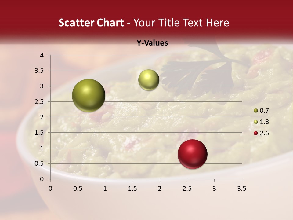 Salsa Selective Focus Horizontal PowerPoint Template