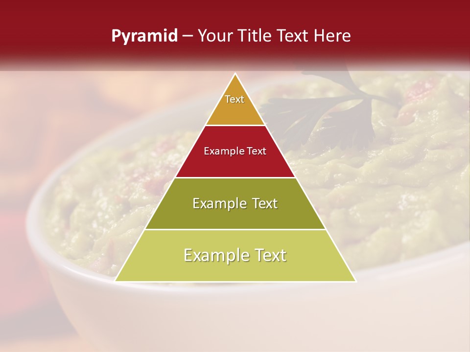 Salsa Selective Focus Horizontal PowerPoint Template