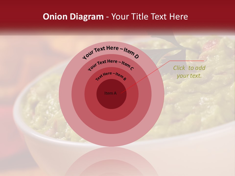 Salsa Selective Focus Horizontal PowerPoint Template