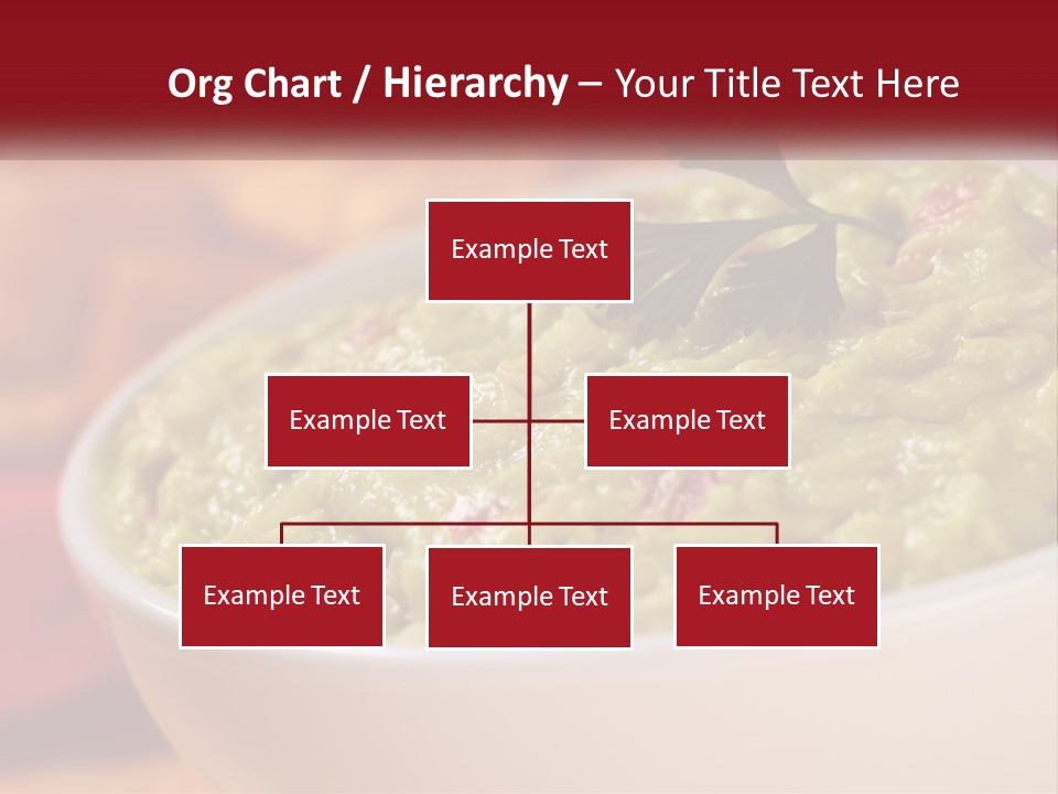 Salsa Selective Focus Horizontal PowerPoint Template