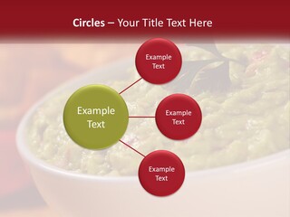 Salsa Selective Focus Horizontal PowerPoint Template