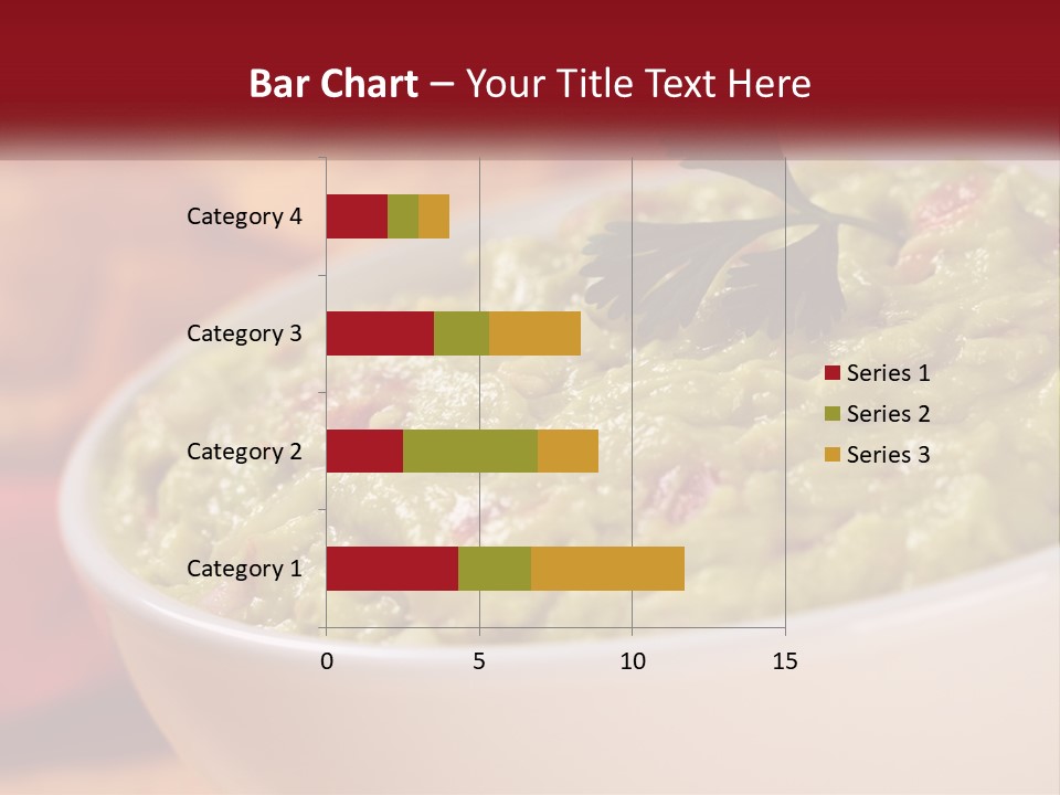 Salsa Selective Focus Horizontal PowerPoint Template