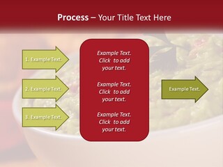 Salsa Selective Focus Horizontal PowerPoint Template