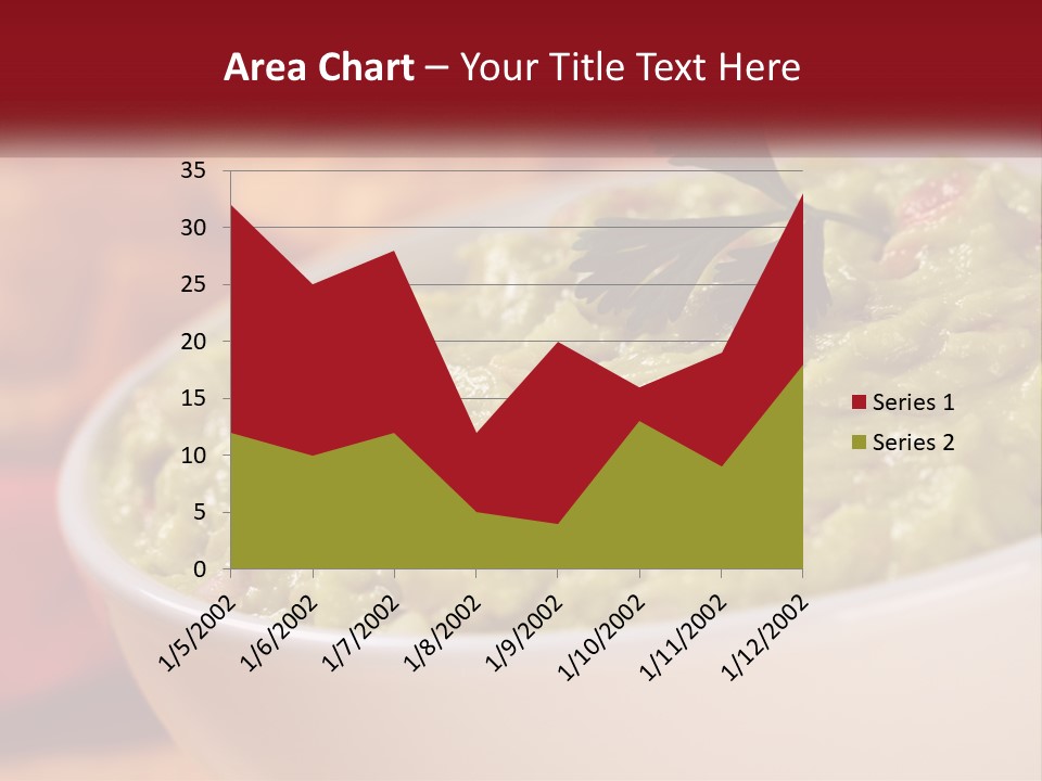 Salsa Selective Focus Horizontal PowerPoint Template