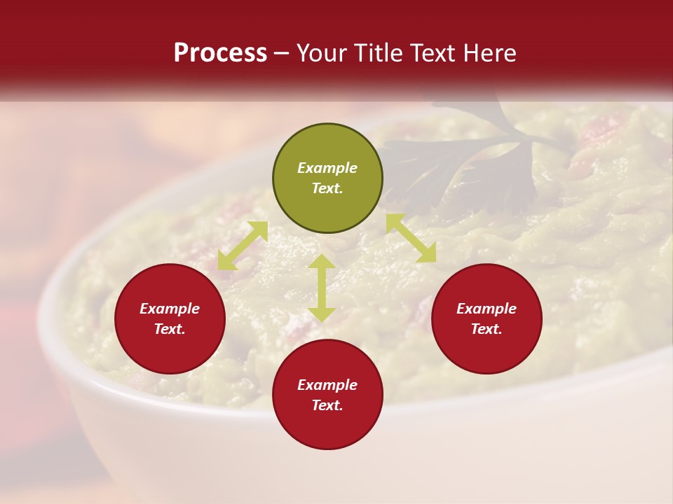 Salsa Selective Focus Horizontal PowerPoint Template