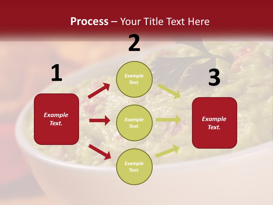 Salsa Selective Focus Horizontal PowerPoint Template