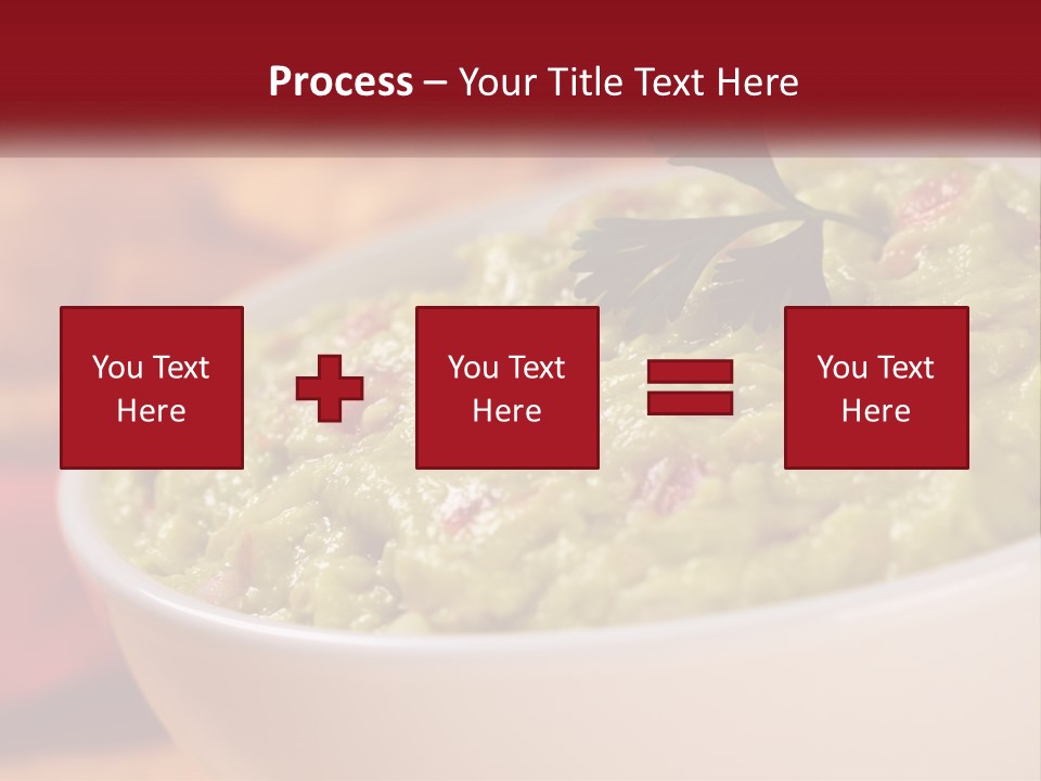 Salsa Selective Focus Horizontal PowerPoint Template