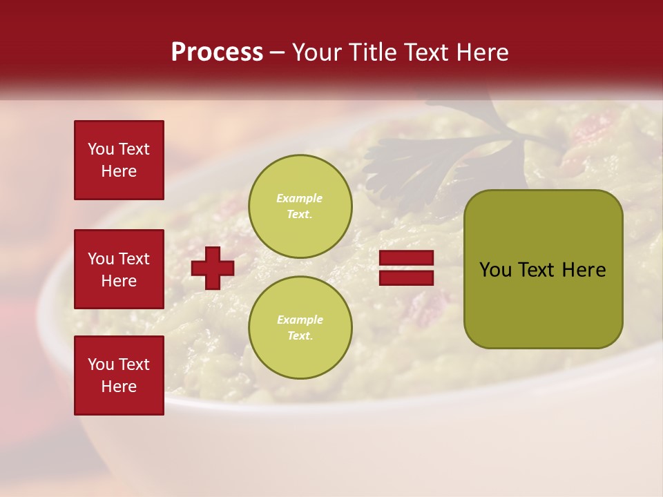 Salsa Selective Focus Horizontal PowerPoint Template