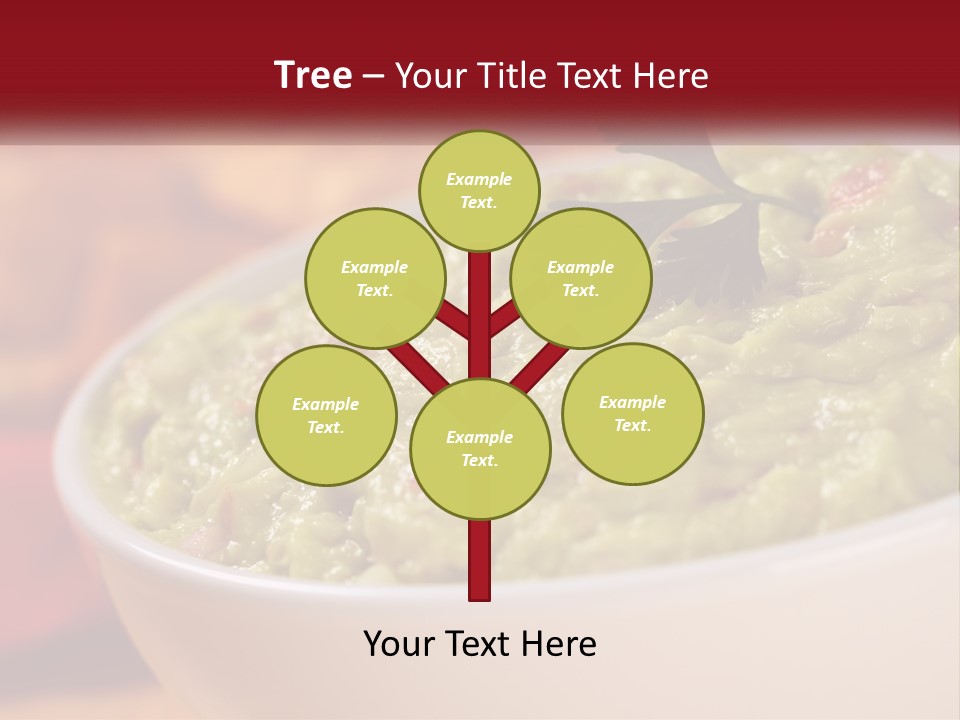 Salsa Selective Focus Horizontal PowerPoint Template