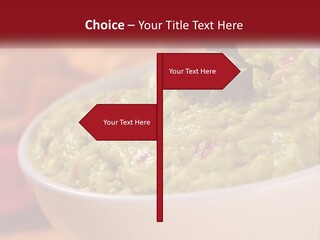 Salsa Selective Focus Horizontal PowerPoint Template