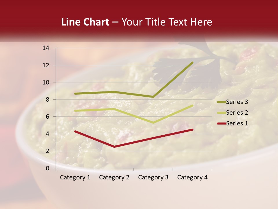 Salsa Selective Focus Horizontal PowerPoint Template