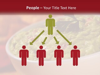 Salsa Selective Focus Horizontal PowerPoint Template