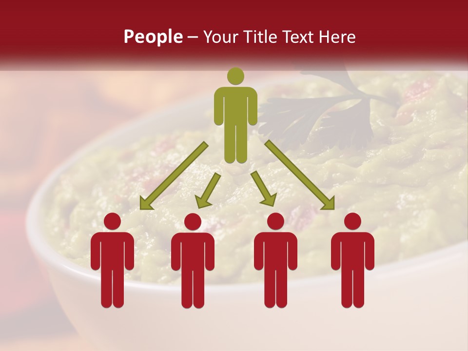 Salsa Selective Focus Horizontal PowerPoint Template